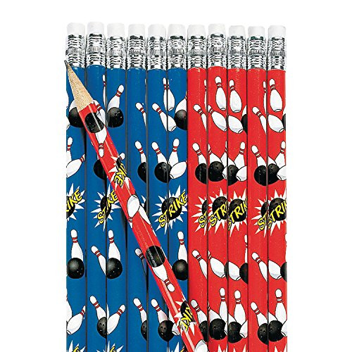 Fun Express Wooden Bowling Pencils (2 Dozen)
