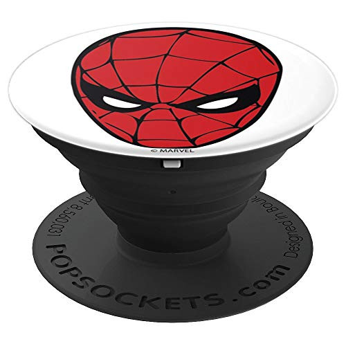 Marvel Spider-Man Big Face Retro PopSockets Grip and Stand for Phones and Tablets