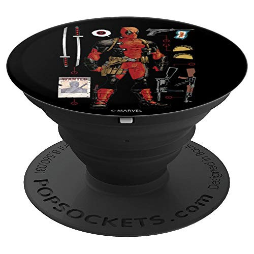 Marvel Deadpool Items PopSockets Grip and Stand for Phones and Tablets