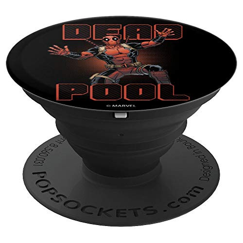 Marvel Deadpool All Hands Up PopSockets Grip and Stand for Phones and Tablets