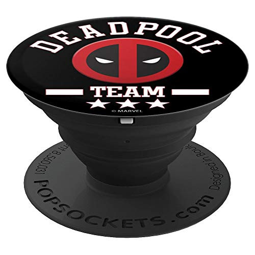 Marvel Deadpool Team Collegiate Stars and Stripes PopSockets Grip and Stand for Phones and Tablets