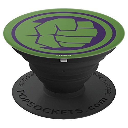 Marvel Hulk Fist Tonal Green Icon PopSockets Grip and Stand for Phones and Tablets