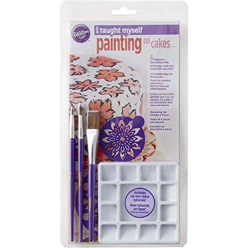 Wilton 2104-1173 I Taught Myself Painting On Cakes Set