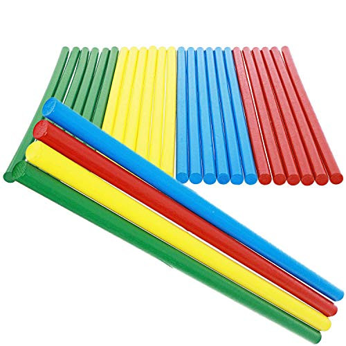 Juvale Rhythm Music Lummi Sticks for Kids (12 in., 24 Pack)