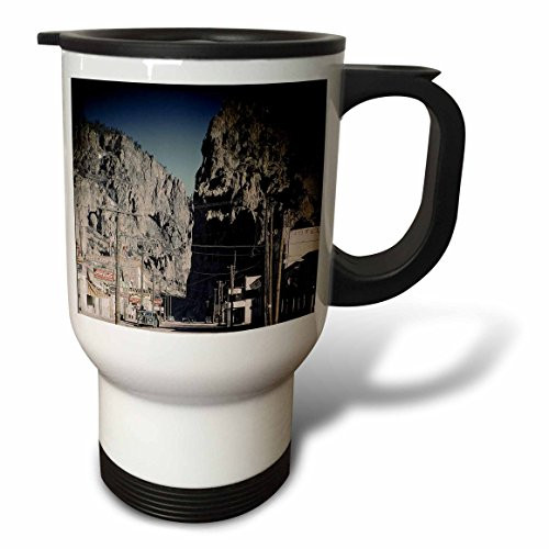 3dRose Main Street Creede in 1942 Stainless Steel Travel Mug, 14-Ounce 3dRose Main Street Creede in 1942 Stainless Steel Travel Mug, 14-Ounce