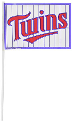 amscan Minnesota Twins Major League Baseball Collection Plastic Flags, Party Decoration, 144 Ct.