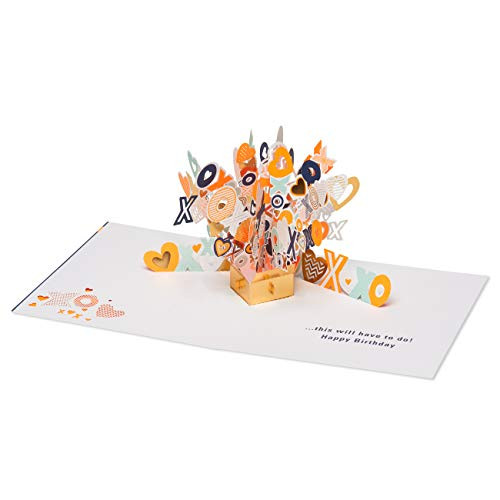 American Greetings Pop Up Birthday Card (XOXO)