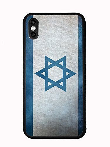 Israel Israeli Flag Grunge for iPhone Xs (2018) / iPhone X (2017) Case Cover by Atomic Market
