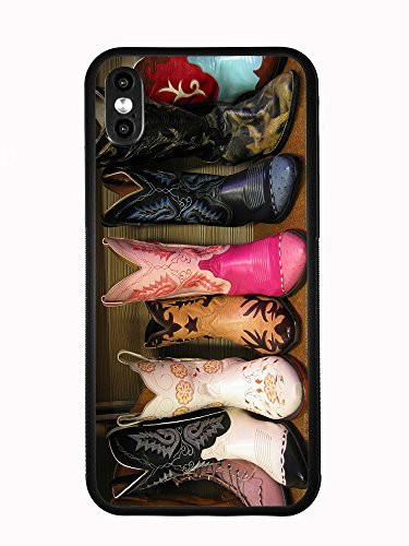 Cowboy Boots for iPhone Xs MAX 6.5 2018 Case Cover by Atomic Market