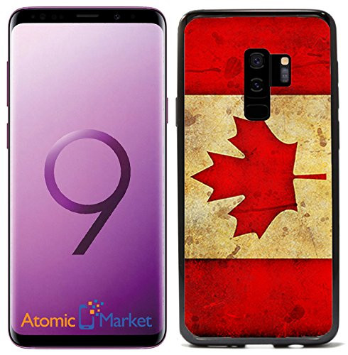 Canada Canadian Flag Grunge for Samsung Galaxy S9 2018 Case Cover by Atomic Market