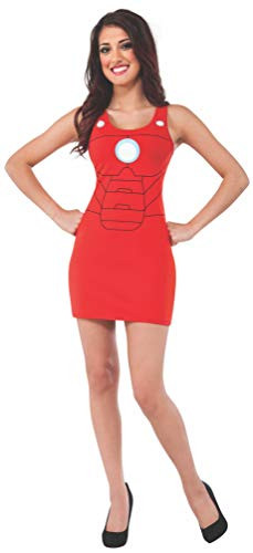 Rubie's Women's Marvel Universe Adult Iron Man Rescue Tank Dress, Multi, Small