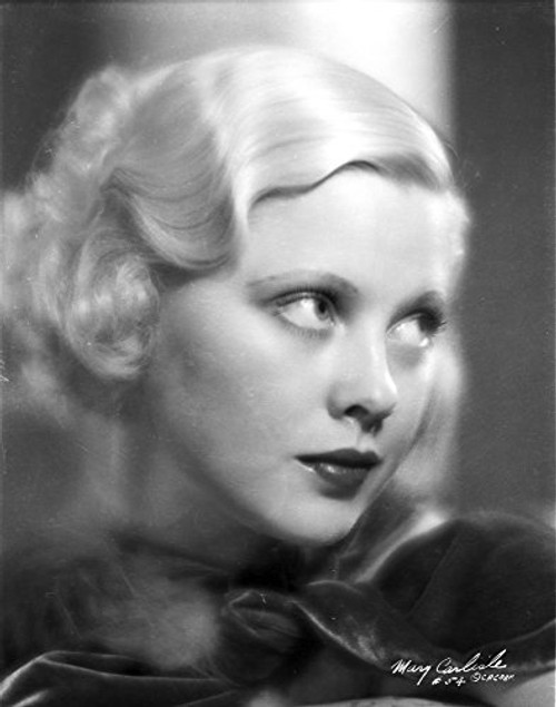 Mary Carlisle Portrait Facing to The Side Photo Print (8 x 10)