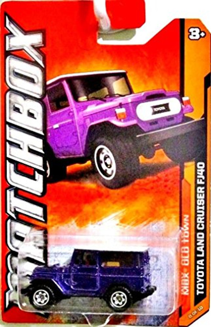 Matchbox 2012 Toyota Land Cruiser FJ40 Purple #68/120