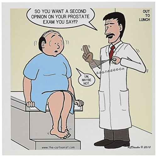 3dRose Medical Second Opinion for Prostate Exam - Greeting Cards, 6 x 6", Set of 6 (gc_8162_1) 3dRose Medical Second Opinion for Prostate Exam - Greeting Cards, 6 x 6", Set of 6 (gc_8162_1)