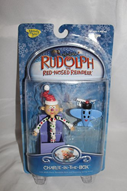 Rudolph the Red-nosed Reindeer Charlie in the Box Action Figure Rudolph the Red-nosed Reindeer Charlie in the Box Action Figure