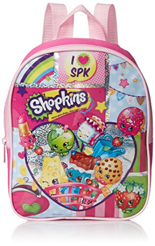 Shopkins Girls' 10 Inch Mini Backpack, Pink, No Size