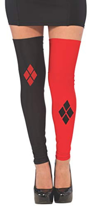 Rubie's Costume Co Women's DC Superheroes Thigh Highs, Harley Quinn Rubie's Costume Co Women's DC Superheroes Thigh Highs, Harley Quinn
