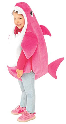 Rubie's Kids' Toddler Mommy Shark Costume With Sound Chip, As Shown