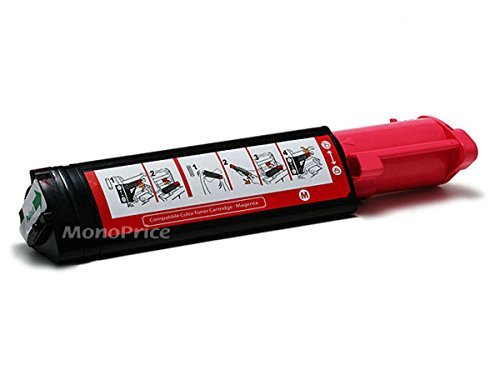 Monoprice 104236 MPI Dell Color Laser 3010CN, Magenta with Chip