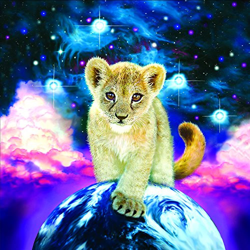 Moonlit Cub 500 pc Jigsaw Puzzle by SunsOut