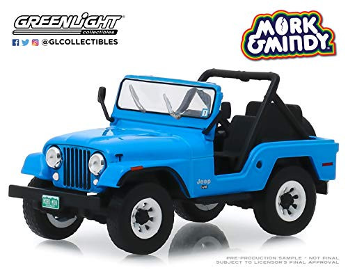 Greenlight 1:43 Mork & Mindy (1978-82 TV Series) - 1972 Jeep CJ-5 86570 Greenlight 1:43 Mork & Mindy (1978-82 TV Series) - 1972 Jeep CJ-5 86570
