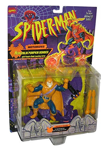 Toy Biz Marvel Spider-Man Motorized Hobgoblin Pumpkin Bomber Figure