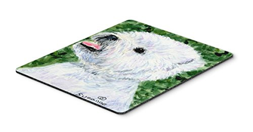 Caroline's Treasures SS8802MP Westie Mouse Pad/Hot Pad/Trivet, Large, Multicolor