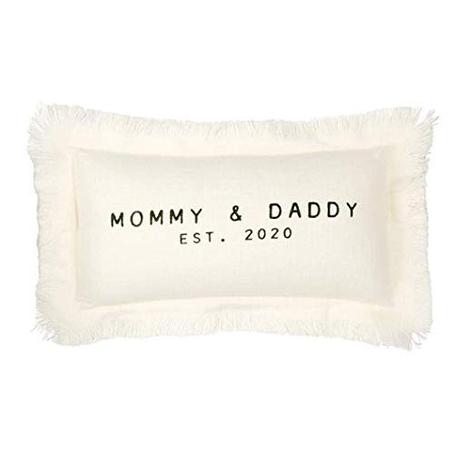 Mud Pie Parents Est. 2020 Pillow