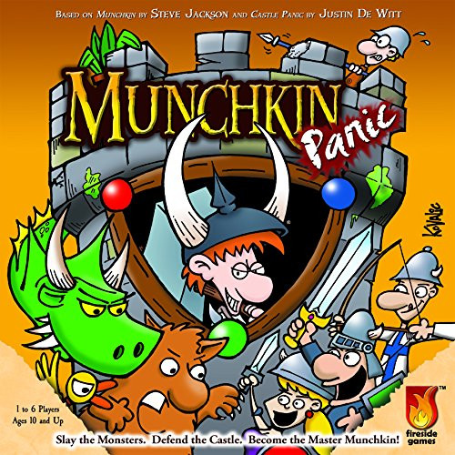 Fireside Games Munchkin Panic - Board Games for Families - Board Games for Kids 7 and up Fireside Games Munchkin Panic - Board Games for Families - Board Games for Kids 7 and up