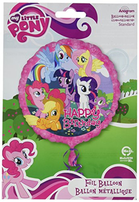 Anagram International HX My Little Pony Birthday Party Balloons, Multicolor Anagram International HX My Little Pony Birthday Party Balloons, Multicolor