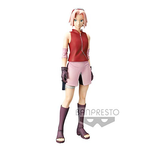 Banpresto 39765 Naruto Shippuden Shinobi Relations Haruno Sakura Grandista Figure, Multiple Colors