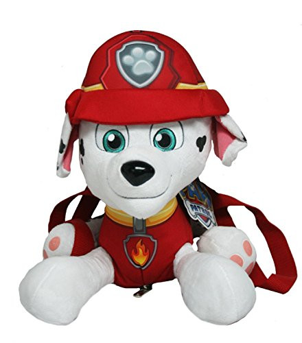 Nickelodeon Paw Patrol 14 inch Marshall Plush Backpack Stuffed Animal