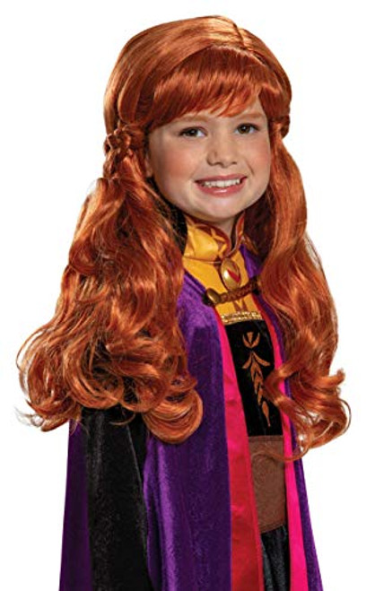 Disguise Disney Anna Frozen 2 Girls' Wig Disguise Disney Anna Frozen 2 Girls' Wig