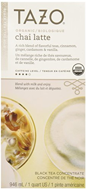 Tazo Tea Organic Chai Concentrate, 32 oz (946 mL)