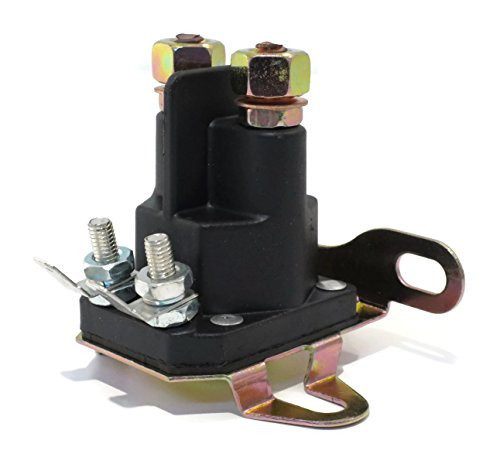 New Universal 4 Post / Pole 12 Volt RELAY SOLENOID for Lawn Mower Rider Tractor