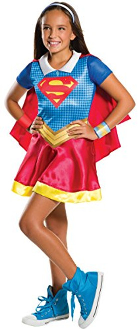 DC Superhero Girls Supergirl Costume, Small