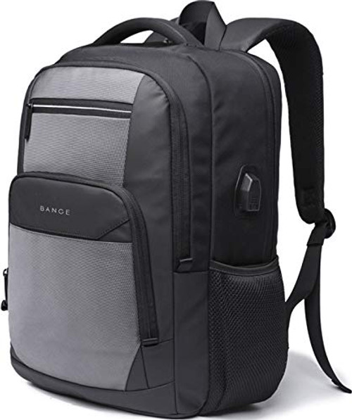 Laptop Backpack,Business Travel Anti Theft Slim Durable Laptops Backpack with USB Charging Port,Water Resistant College School Computer Bag for Women & Men Fits 15.6 Inch Laptop and Notebook