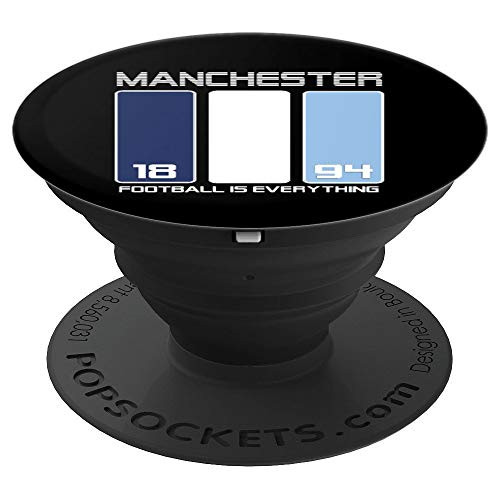 Football Is Everything - City Of Manchester Lineup Retro Fan PopSockets Grip and Stand for Phones and Tablets