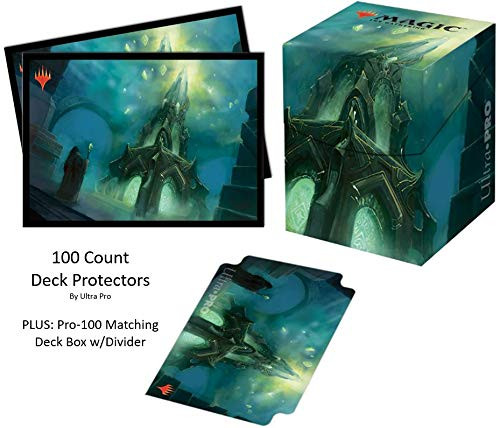 Ultra Pro Ultimate Masters V3 Mana Vault Deck Protector Sleeves 100ct with Matching Deck Box and Divider