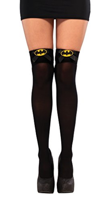 Rubie's Costume Co Women's DC Superheroes Thigh Highs, Batgirl Rubie's Costume Co Women's DC Superheroes Thigh Highs, Batgirl