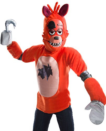 Rubie's Costume Boys Five Nights at Freddy's Foxy The Pirate Costume, Medium, Multicolor