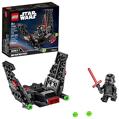 LEGO Star Wars Kylo Rens Shuttle Microfighter 75264 Star Wars Upsilon Class Shuttle Building Kit, New 2020 (72 Pieces)