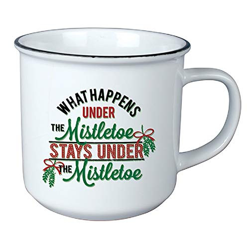 Carson Mistletoe Vintage Porcelain Mug