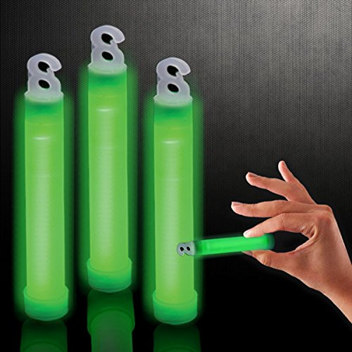 Windy City Novelties 50 Pack - 4" Premium Glow Stick - Select Your Color! (Green)