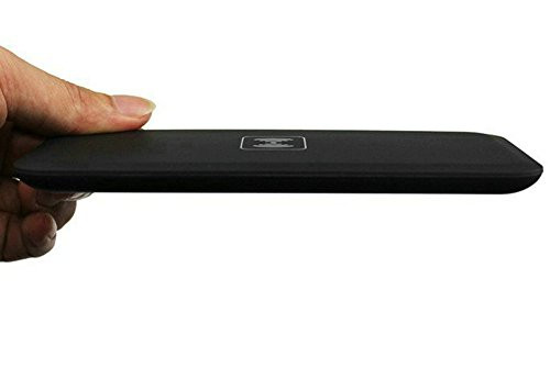 Wireless Charging, SINGGEADA Wireless Charger [Ultra Slim] [Sleep-Friendly] Qi Wireless Charging Pad Stand for Samsung Galaxy Note 8,S8, S8+ S8 Plus,S7,S7 Edge,S6 Edge/Edge Plus,Note 5 (black)