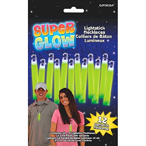 4" Glow Stick Value Pack- Green, Party Accessory