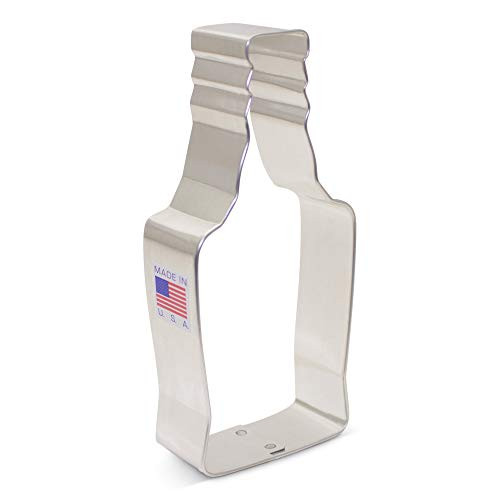 Ann Clark Cookie Cutters Liquor Bottle Cookie Cutter, 4.75" Ann Clark Cookie Cutters Liquor Bottle Cookie Cutter, 4.75"