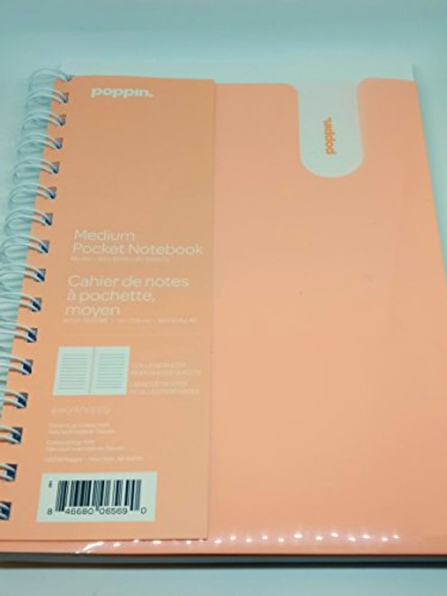 Medium Pocket Spiral Notebook (Blush)