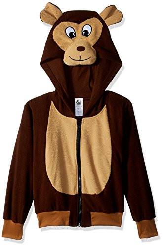RG Costumes 'Funsies' Morgan The Monkey Hoodie, Child Large/Size 12-14