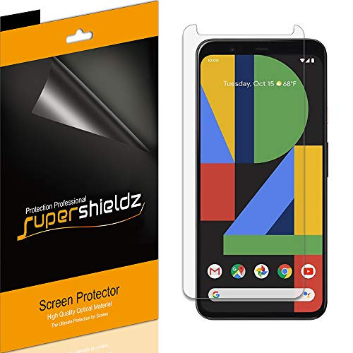 (6 Pack) Supershieldz for Google (Pixel 4 XL) Screen Protector, Anti Glare and Anti Fingerprint (Matte) Shield